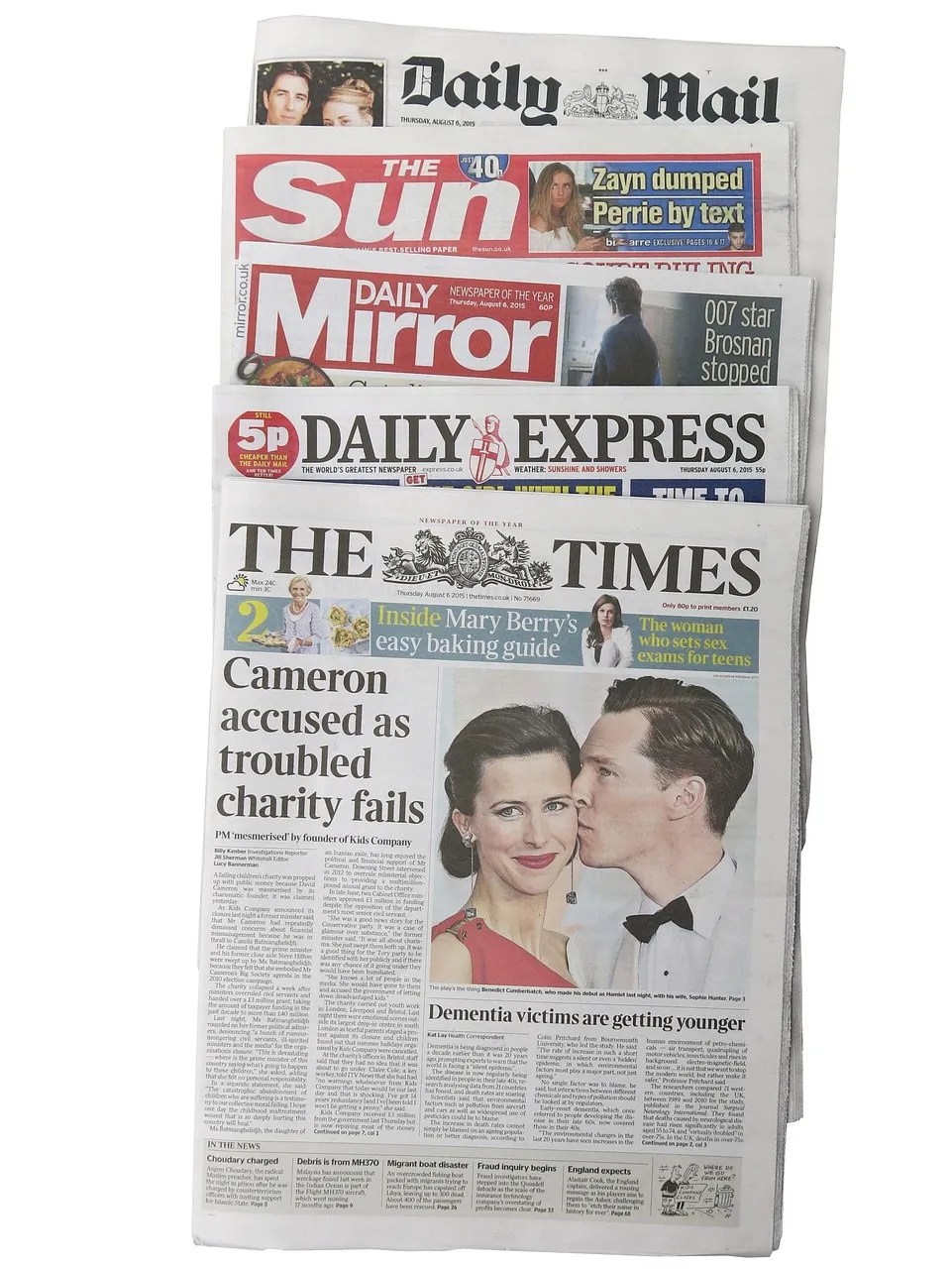 The Daily Express on the Battle of Hastings