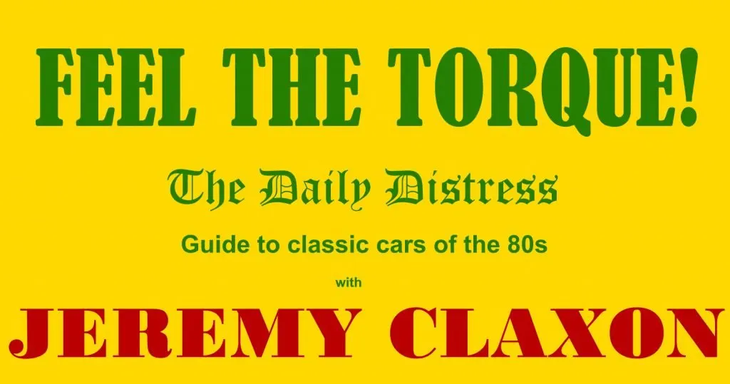5 classic cars of the 80s by Jeremy Claxon in The Daily Distress