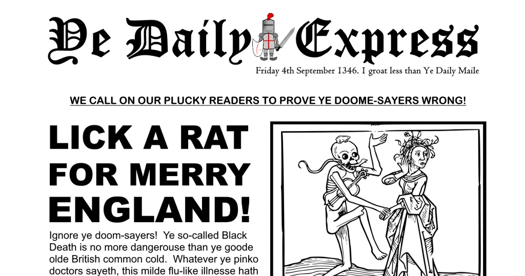 History of the Daily Express Satire