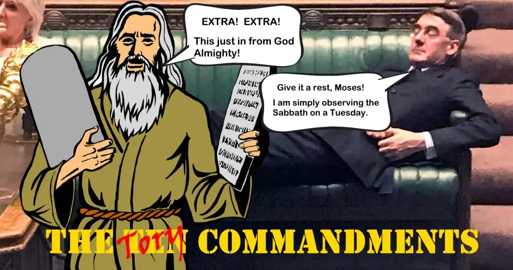 The Ten Tory Commandments