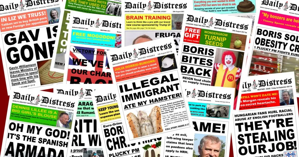 Daily Distress Covers